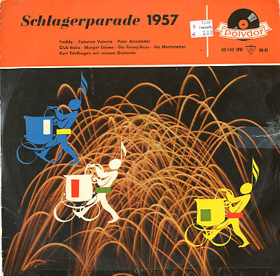 Albumcover Polydor Schlager-Revue / Schlager Parade - Schlager-Parade 1957 (25 cm)
