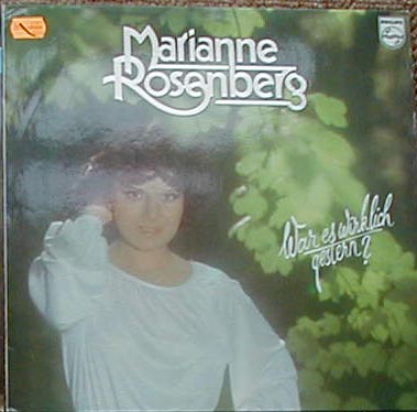 Albumcover Marianne Rosenberg - War es wirklich gestern