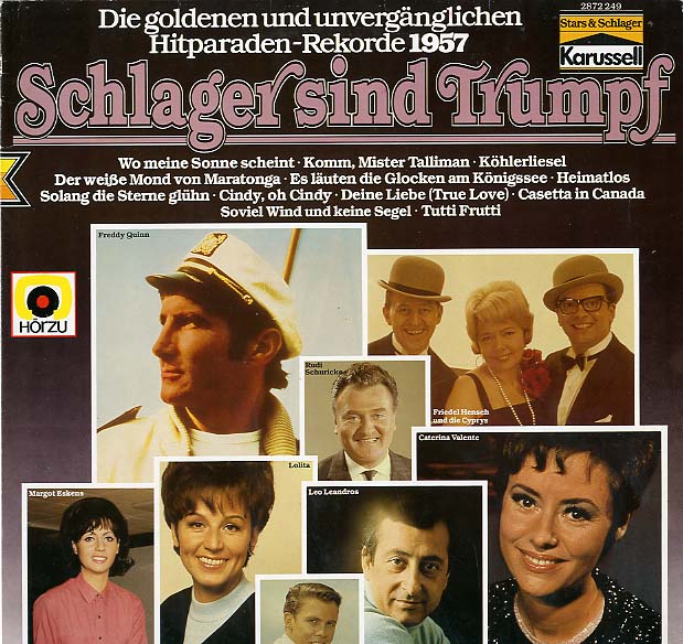 Albumcover Schlager sind Trumpf - Schlager sind Trumpf - Die großen Hits aus 1957