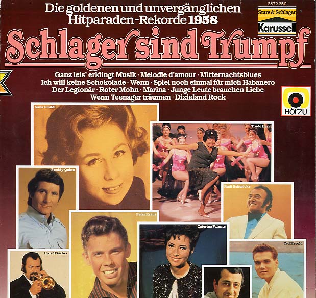 Albumcover Schlager sind Trumpf - Schlager sind Trumpf - Die großen Hits aus 1958