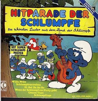 Albumcover Schlümpfe - Hitparade der Schlümpfe