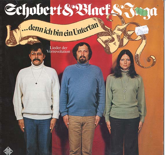 Albumcover Schobert und Black - ...denn ich bin ein Untertan  (mit Inga)