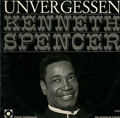 Albumcover Kenneth Spencer - Unvergessen