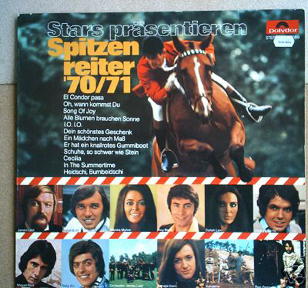 Albumcover Polydor Spitzenreiter - Stars präsentieren Spitzenreiter 1970/71