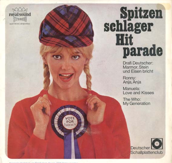 Albumcover Deutscher Schallplattenclub - Spitzenschlager Hitparade 1966