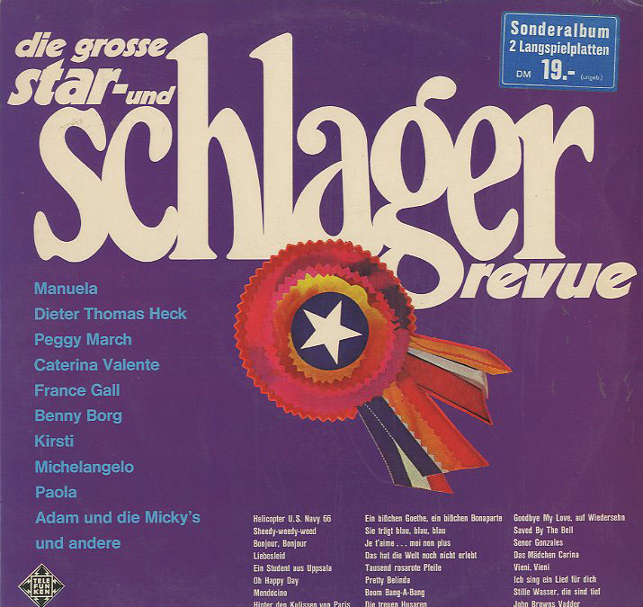Albumcover Telefunken Sampler - Die grosse Star- und Schlagerrevue (DLP)
