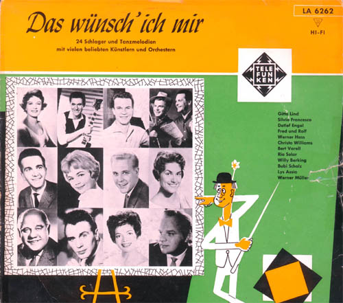 Albumcover Telefunken Sampler - Das wünsch ich mir (25 cm)