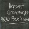 Cover: Herbert Grönemeyer - 4630 Bochum