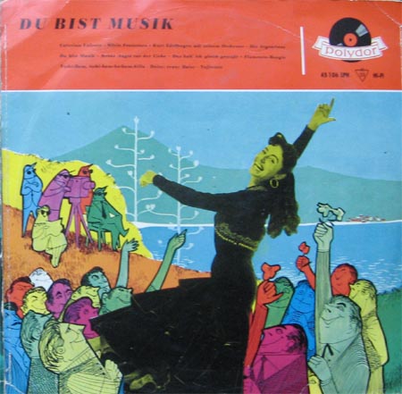 Albumcover Caterina Valente - Du bist Musik (25 cm)