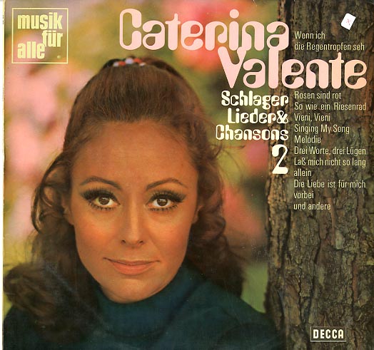 Albumcover Caterina Valente - Schlager, Lieder & Chansons 2