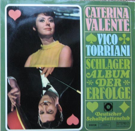 Albumcover Caterina Valente - Schlager Album der Erfolge - DLP mit Vico Torriani