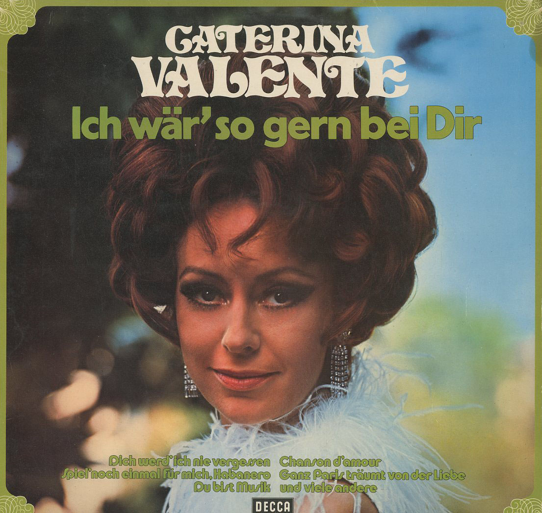 Albumcover Caterina Valente - Ich wär so gern bei Dir  