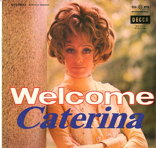 Albumcover Caterina Valente - Welcome Caterina