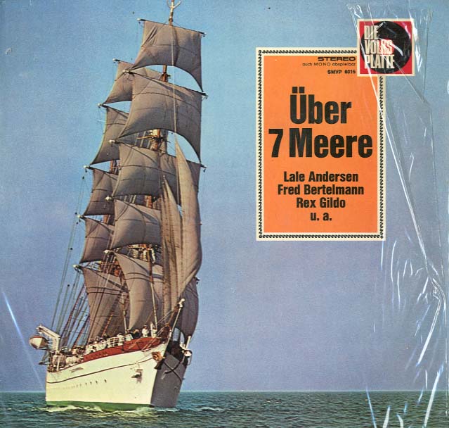 Albumcover Volksplatte-Sampler - Über 7 Meere