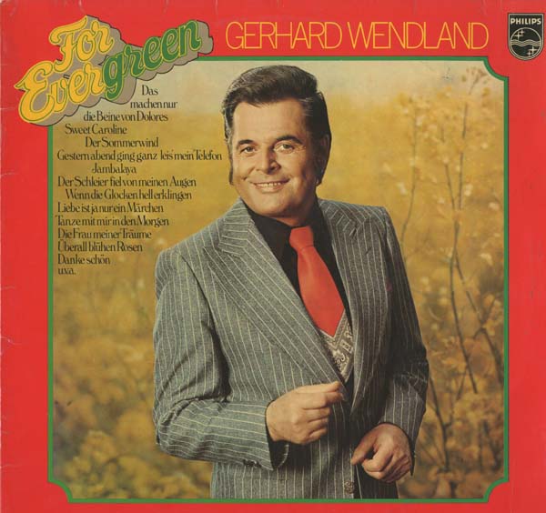Albumcover Gerhard Wendland - For Evergreen (DLP)