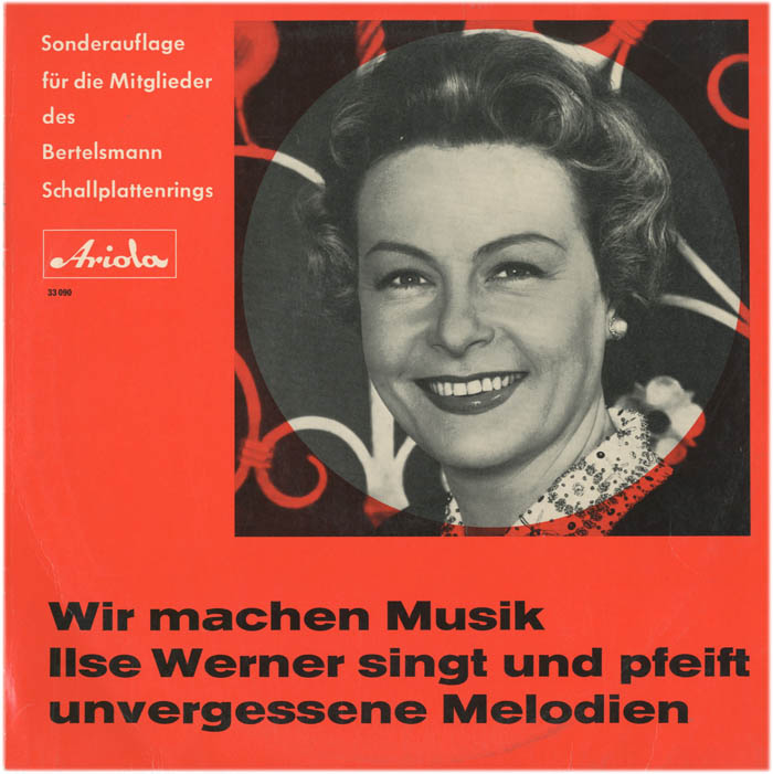 Albumcover Ilse Werner - Wir machen Musik (25 cm)