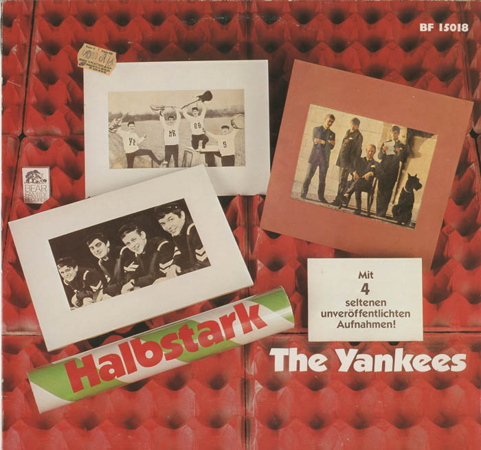 Albumcover The Yankees - Halbstark