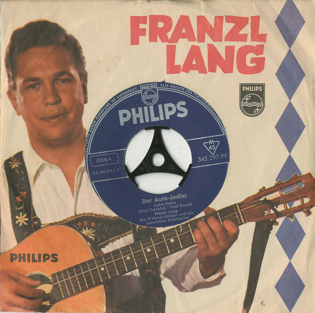 Albumcover Franzl Lang - Ja da legst di nieder / Der Auto-Jodler