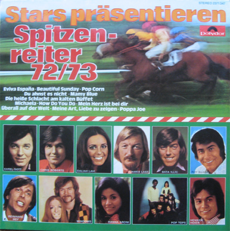 Albumcover Polydor Spitzenreiter - Stars präsentieren Spitzenreiter 72/73