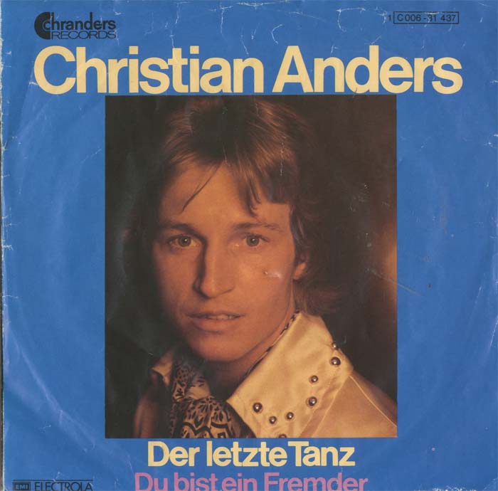 Albumcover Christian Anders - Der letzte Tanz / Du bist ein Fremder