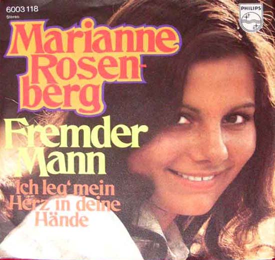 Albumcover Marianne Rosenberg - Fremder Mann / Ich leg mein Herz in deine Hände