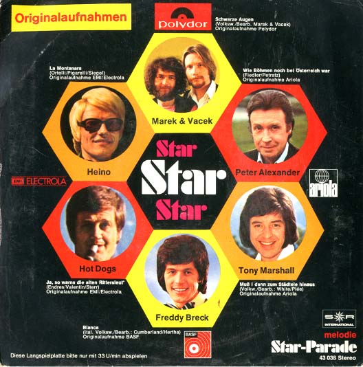 Albumcover S*R International - Melodie Star Parade (33 1/3 Mini-LP)