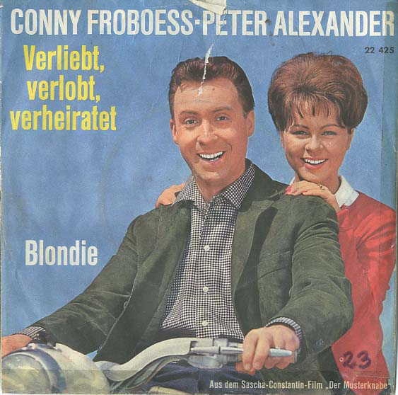Albumcover Conny Froboess und Peter Alexander - Verliebt verlobt verheiratet / Blondie