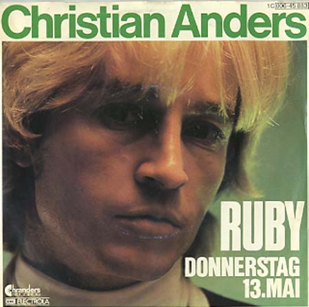 Albumcover Christian Anders - Ruby / Donnerstag 13. Mai