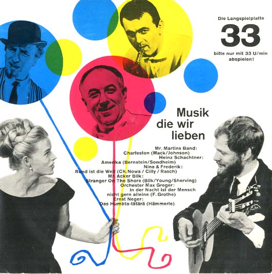 Albumcover Bertelsmann Schallplattenring - Musik die wir lieben (EP 33 1/3)