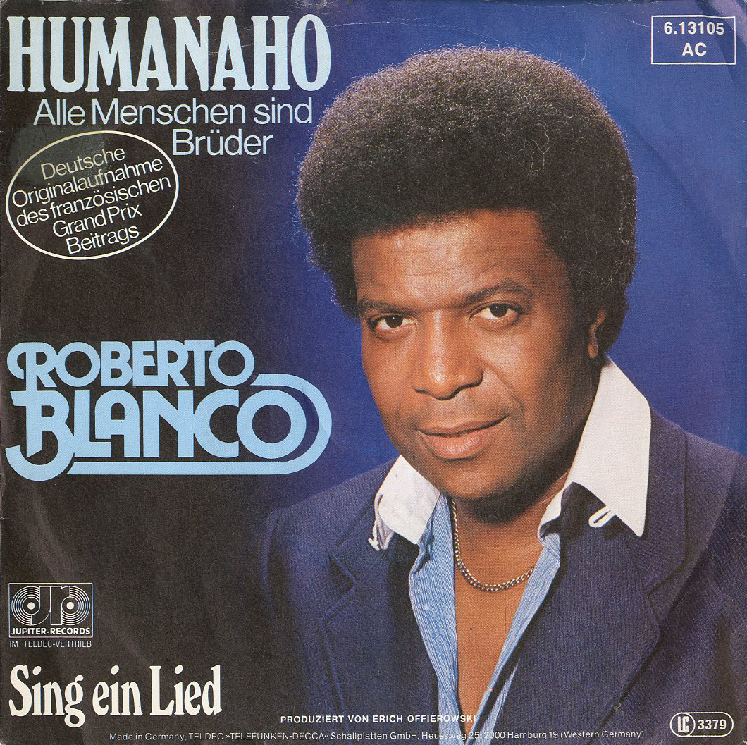 Albumcover Roberto Blanco - Humannaho (Alle menschen sind Brüder) / Sing in ein Lied