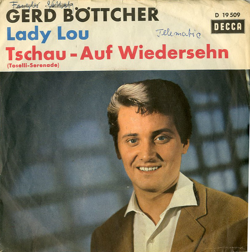 Albumcover Gerd Böttcher - Lady Lou / Tschau Auf Wiedersehn (Toselli Serenade)