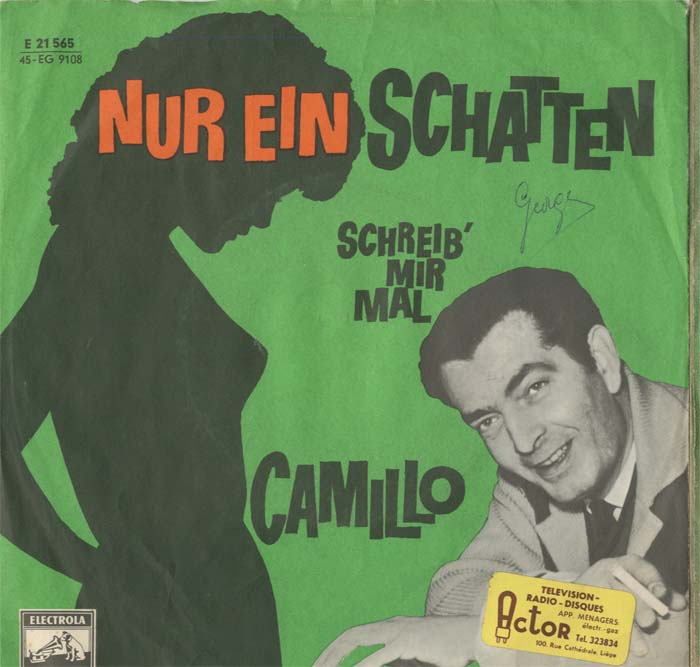 Albumcover Camillo (Felgen) - Nur in Schatten / Schreib mir mal