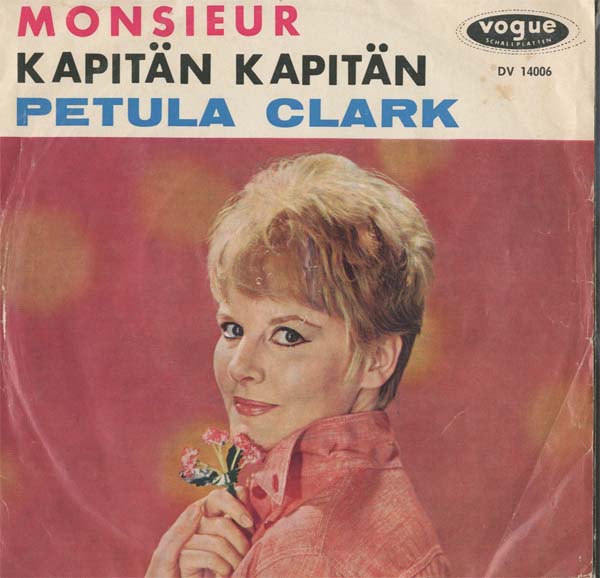 Albumcover Petula Clark - Monsieur / Kapitän Kapitän