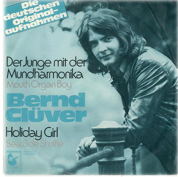 Albumcover Bernd Clüver - Der Junge mit der Mundharmonika / Holiday Girl