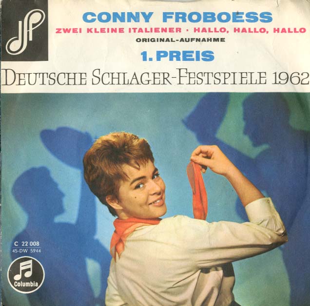 Albumcover Conny Froboess - Zwei kleine Italiener /  Hallo Hallo Hallo