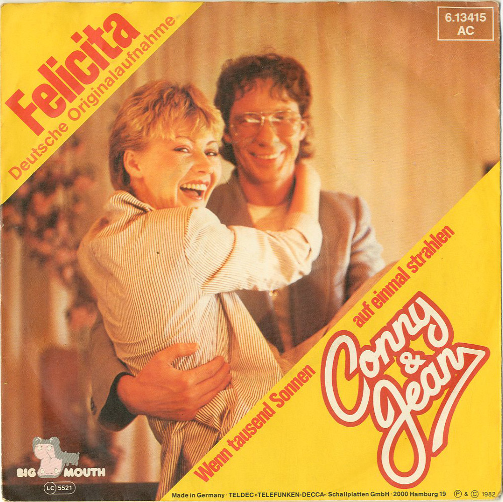 Albumcover Conny & Jean - Felicita / Wenn tausend Sonnen auf einmal strahlen