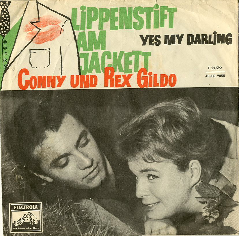 Albumcover Conny und Rex Gildo - Lippenstift am Jackett (Lipstick On Your Collar) / Yes My Darling