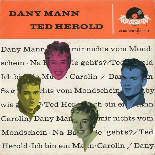 Albumcover Polydor Sampler - Dany Mann - Ted Herold (EP)