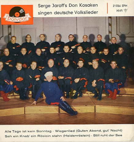 Albumcover Don Kosaken Chor, Ltg. Serge Jarof - Serge Jaroffs Don Kosaken singen deutsche Volkslieder