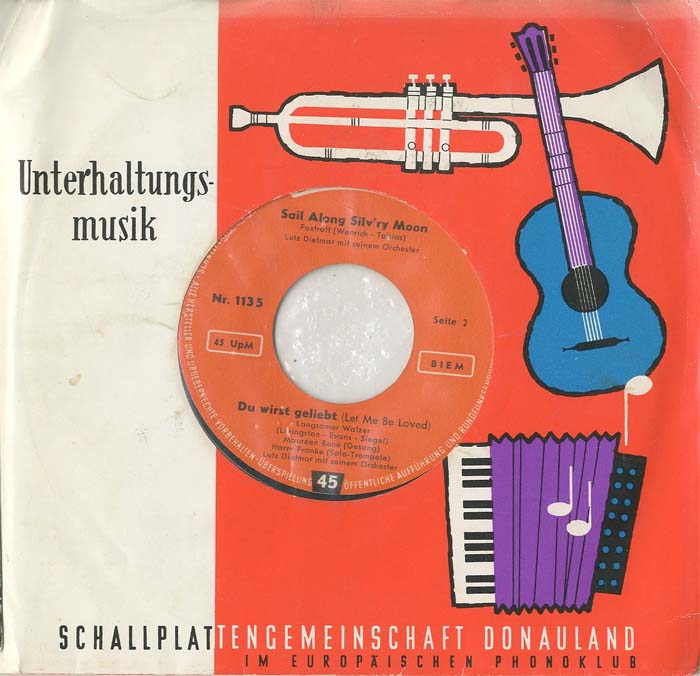 Albumcover Donauland-verschiedene Interpreten - Fräulein / Io ti amo /  Sail Along Silvry Moon / Du wirst geleibt (Let Me Be Loved)