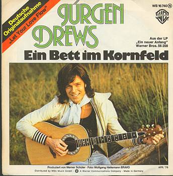 Albumcover Jürgen Drews - Ein Bett im Kornfeld / Mein Engel in Bluejeans