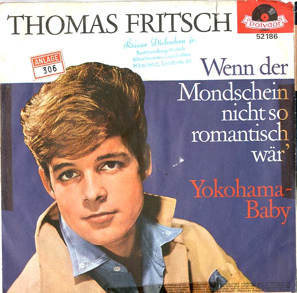 Albumcover Thomas Fritsch - Wenn der Mondschein nicht so romantisch wär / Yokohama Baby