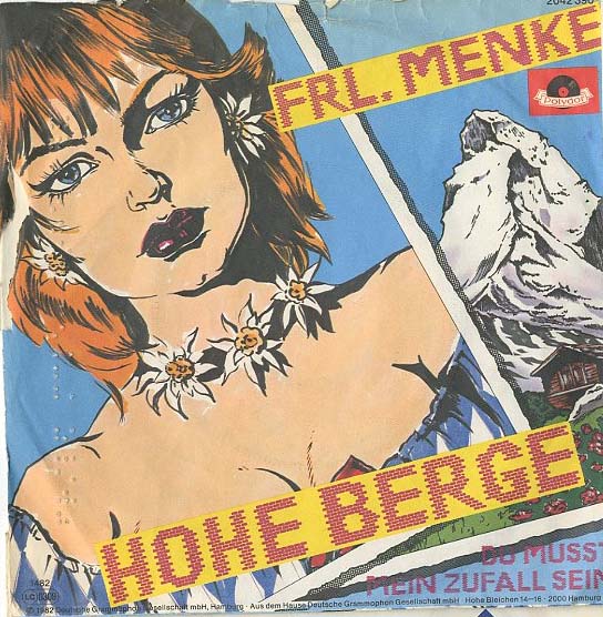 Albumcover Frl. Menke - Hohe Berge / Du mußt mein Zufall sein