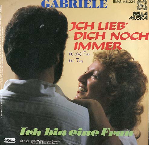 Albumcover Gabriele - Ich lieb dich noch immer / Ich bin eine Frau