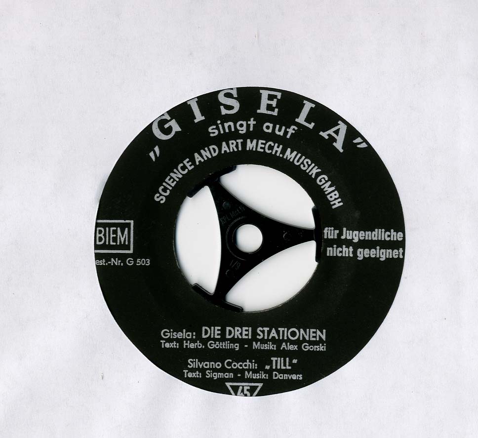Albumcover Gisela (Jonas-Dialer) - Die drei Stationen / Klein Madlenchen