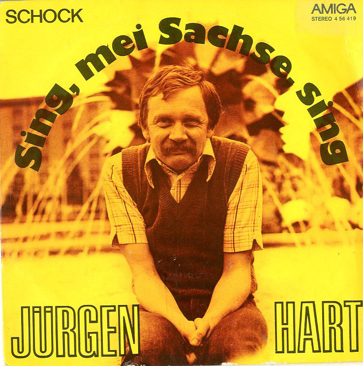 Albumcover Jürgen Hart - Sing mei Sachse sing /Schock
