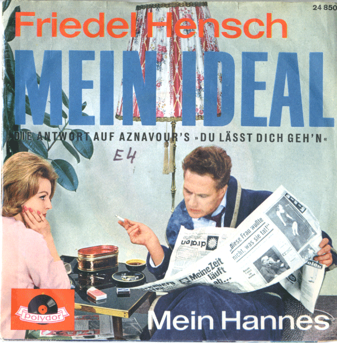 Albumcover Friedel Hensch und die Cyprys - Mein Ideal /Mein Hannes