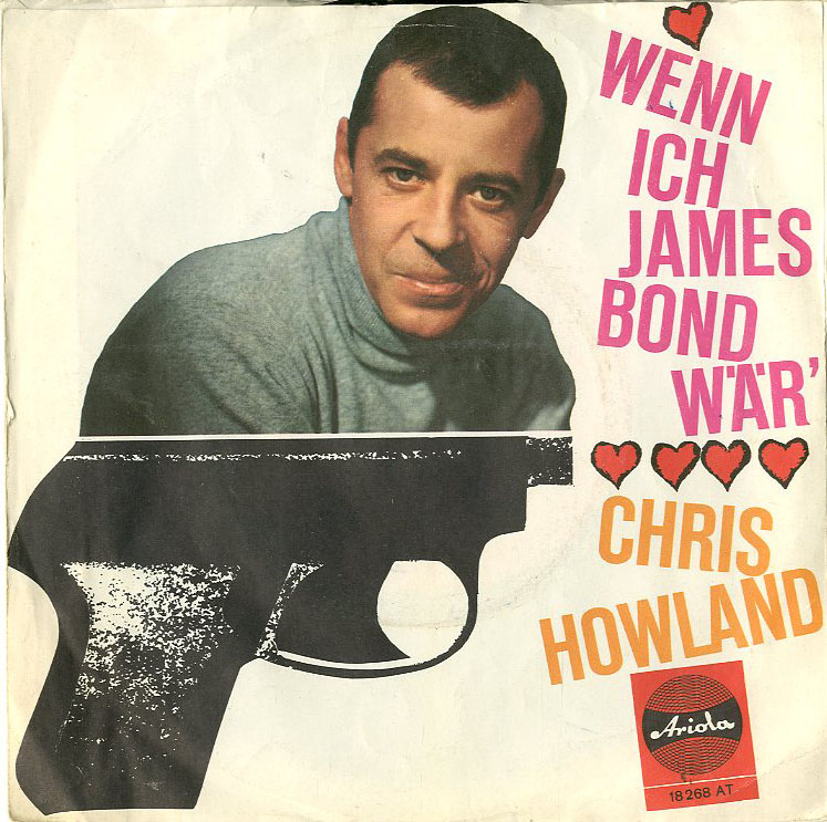 Albumcover Chris Howland - Wenn ich James Bond wär / Jenkka Jenkka Blindekuh (Letkiss)