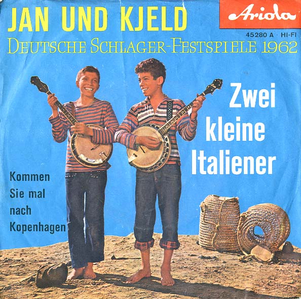 Albumcover Jan & Kjeld - Zwei kleine Italiener /Kommen Sie mal nach Kopenhagen
