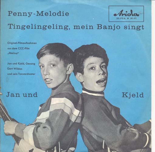 Albumcover Jan & Kjeld - Penny Melodie / Tingeling mein Banjo klingt